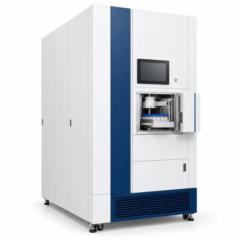 Automated sample storage system with robotic access port